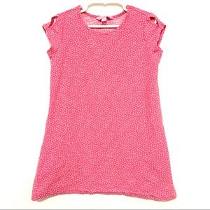 Lilly Pulitzer polka Dot Pink Dress Child 6/7 M